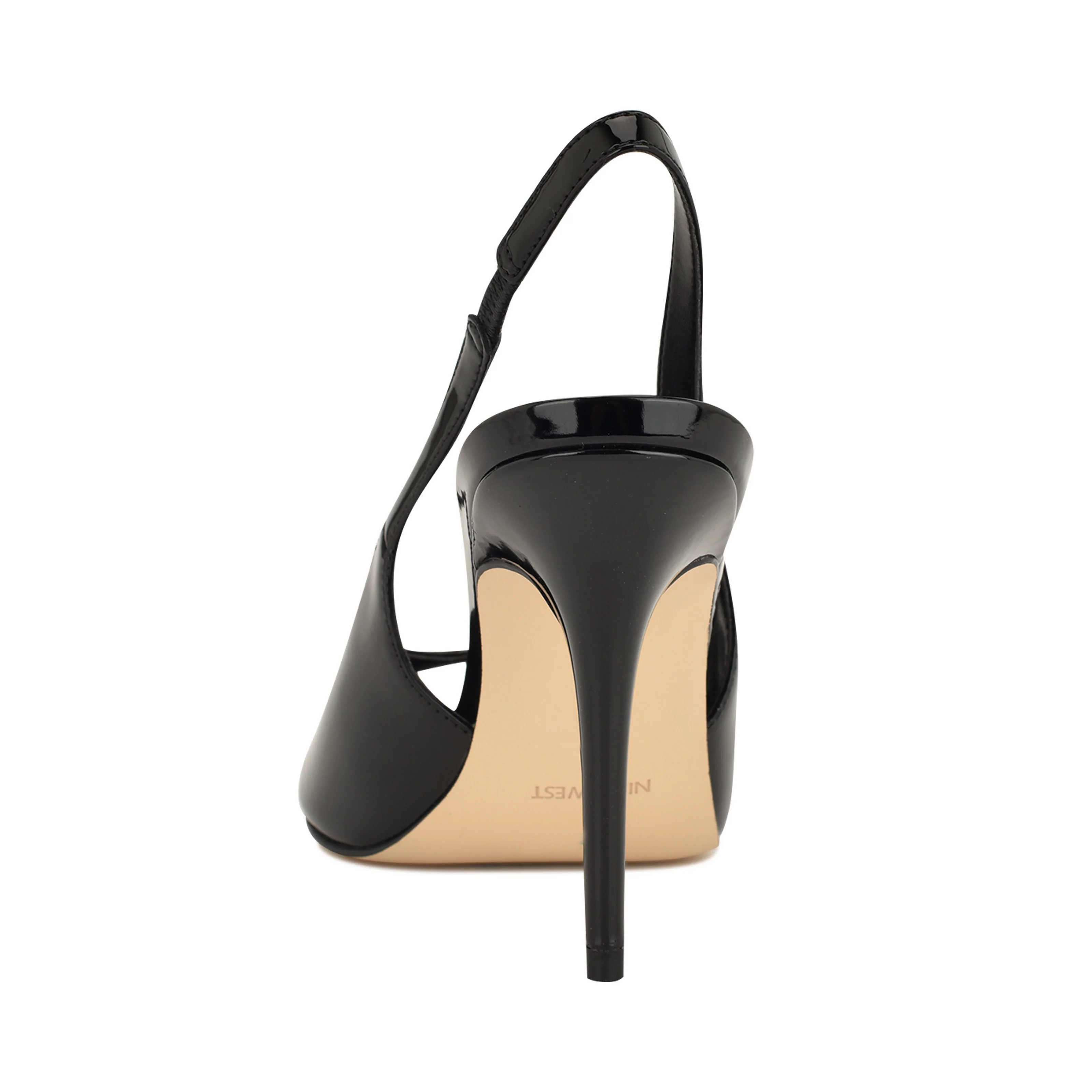 NINE WEST PRETTA3 BLACK/SLEEK PATENT PU - Image 3
