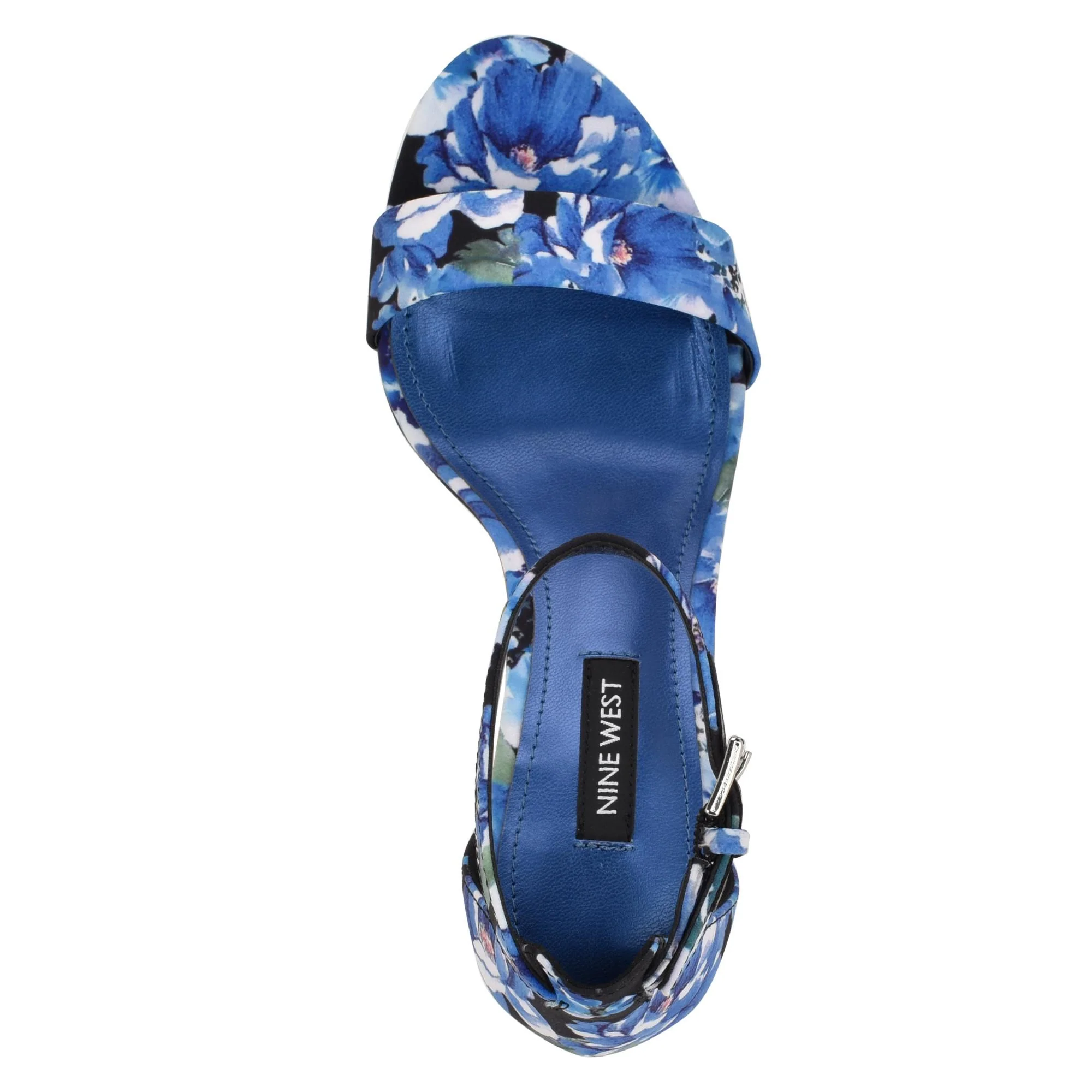 Nine West PRUCE2 BLUE MULTI/BOUQET POLYCREPE - Image 4