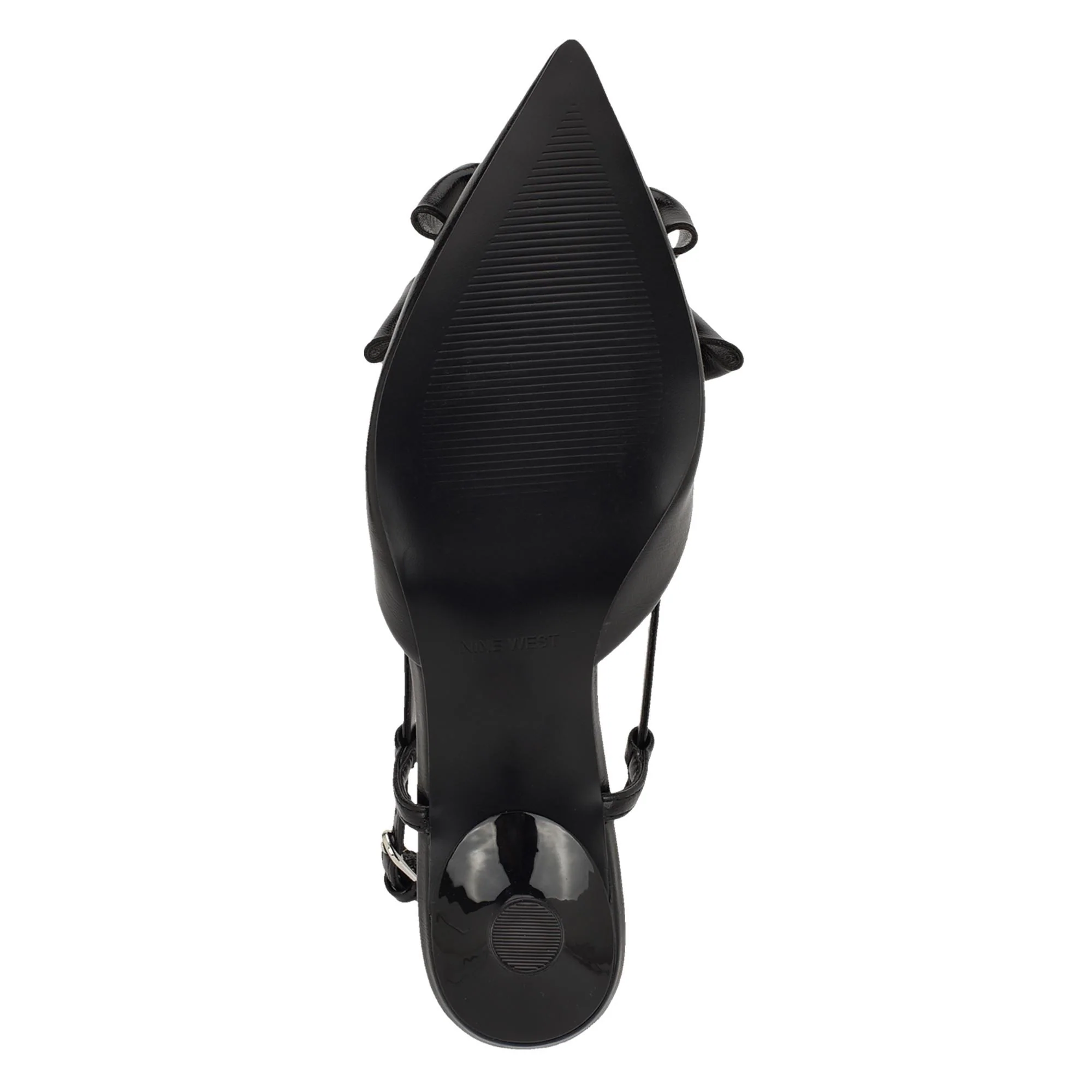 Nine West RASKA3 BLACK/MINI CRINKLE PATENT PU - Image 4