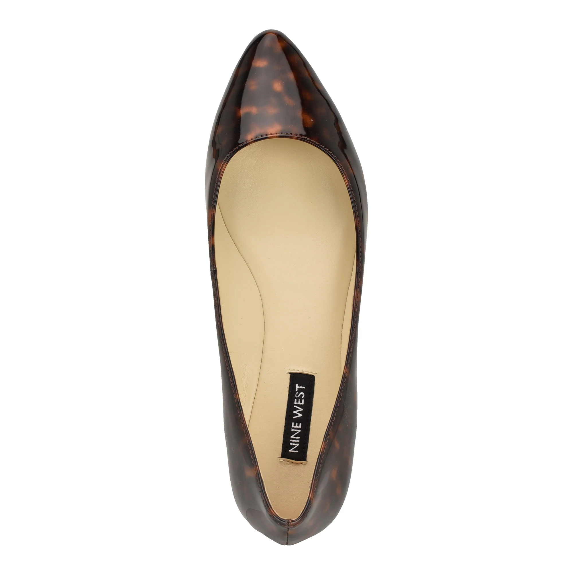 NINE WEST SPEAKUP3 BROWN MULTI3/TORTOISE PATENT - Image 4