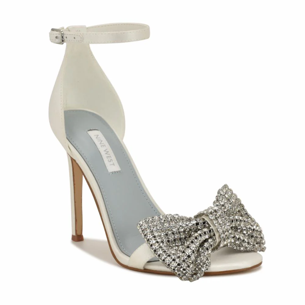 Nine West TANSIE7 WHT/CRYSTAL+HANG NICKEL/ELEGAN - Image 2