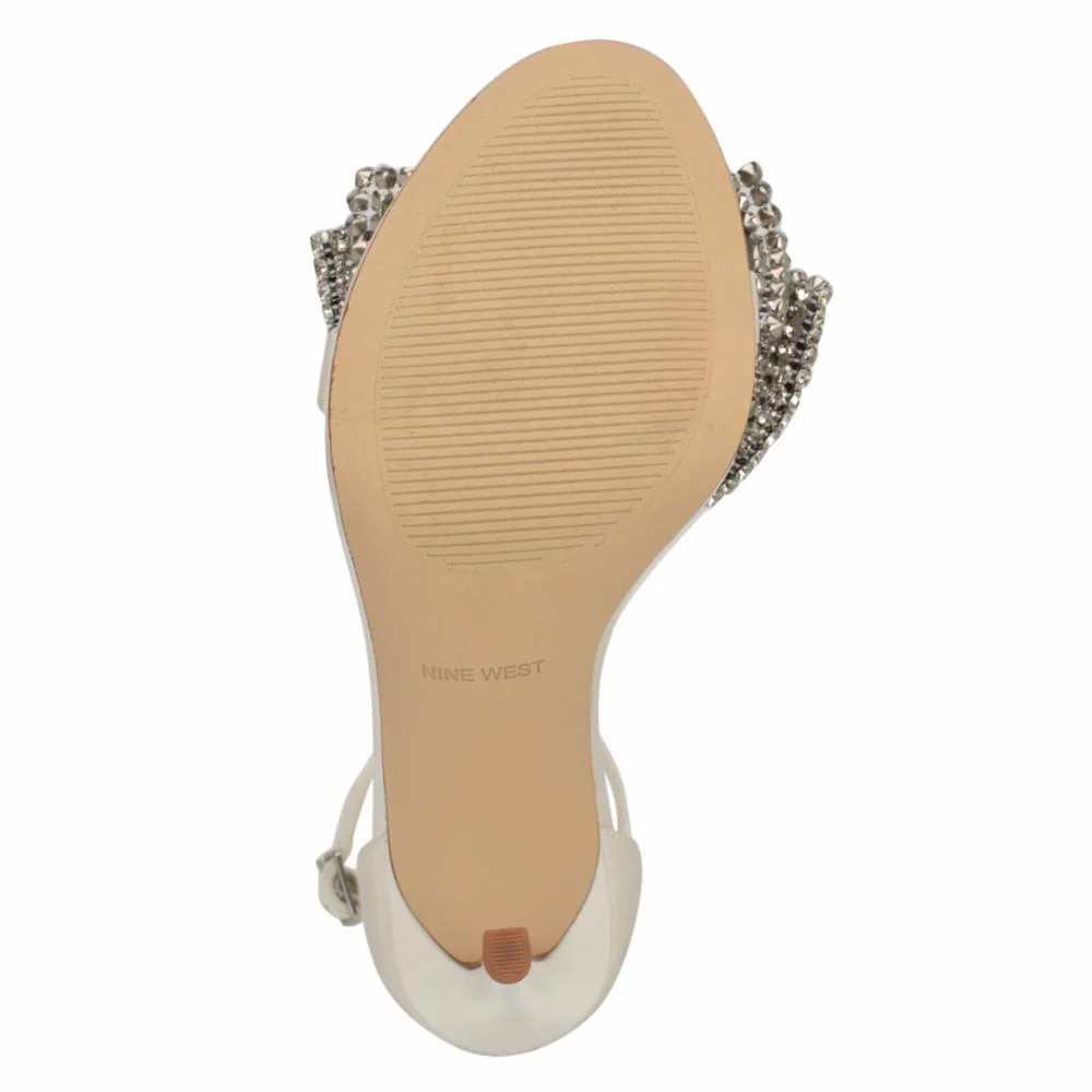 Nine West TANSIE7 WHT/CRYSTAL+HANG NICKEL/ELEGAN - Image 6
