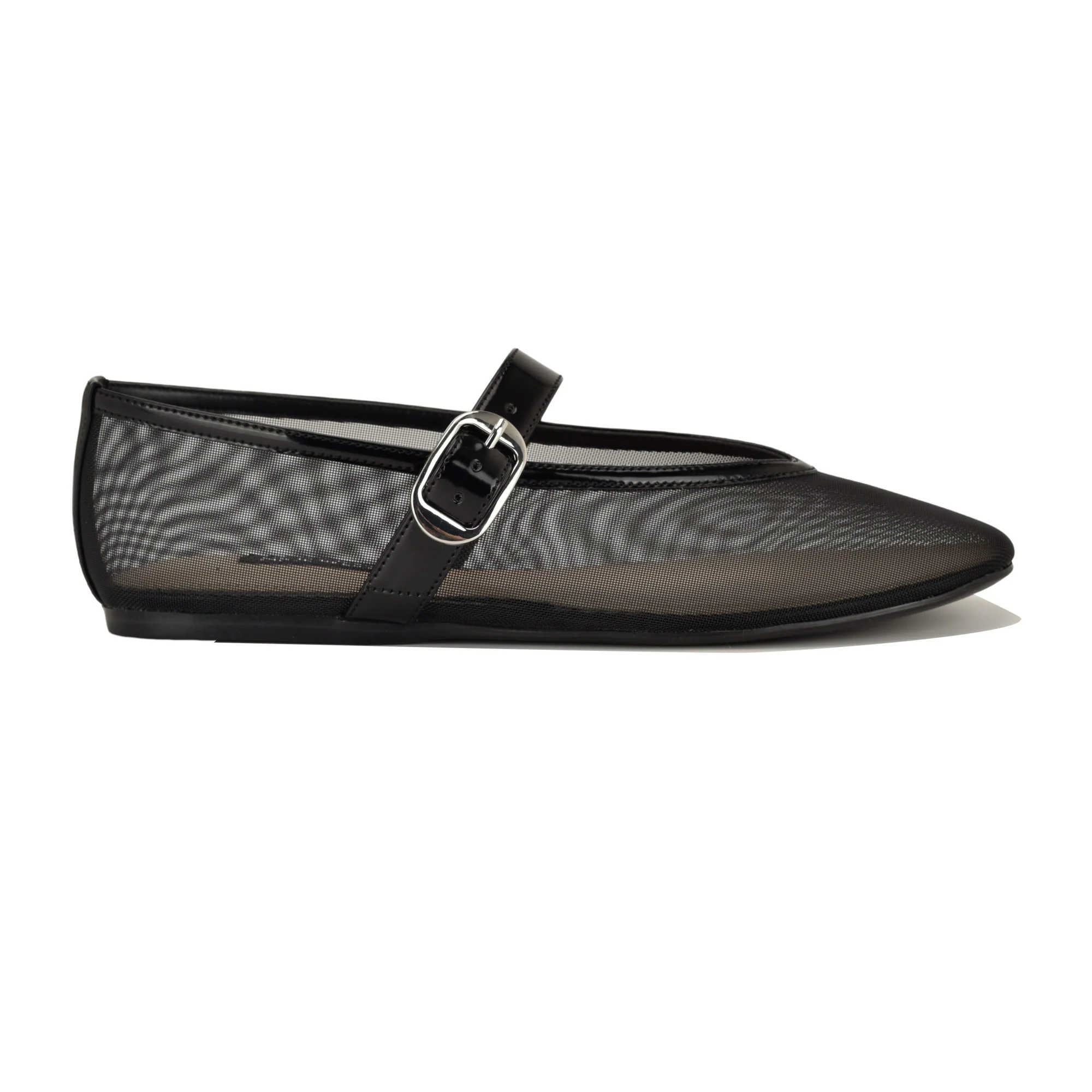 NINE WEST VANCEEN2 BLACK/BLACK/FINE MESH/JC MATTE