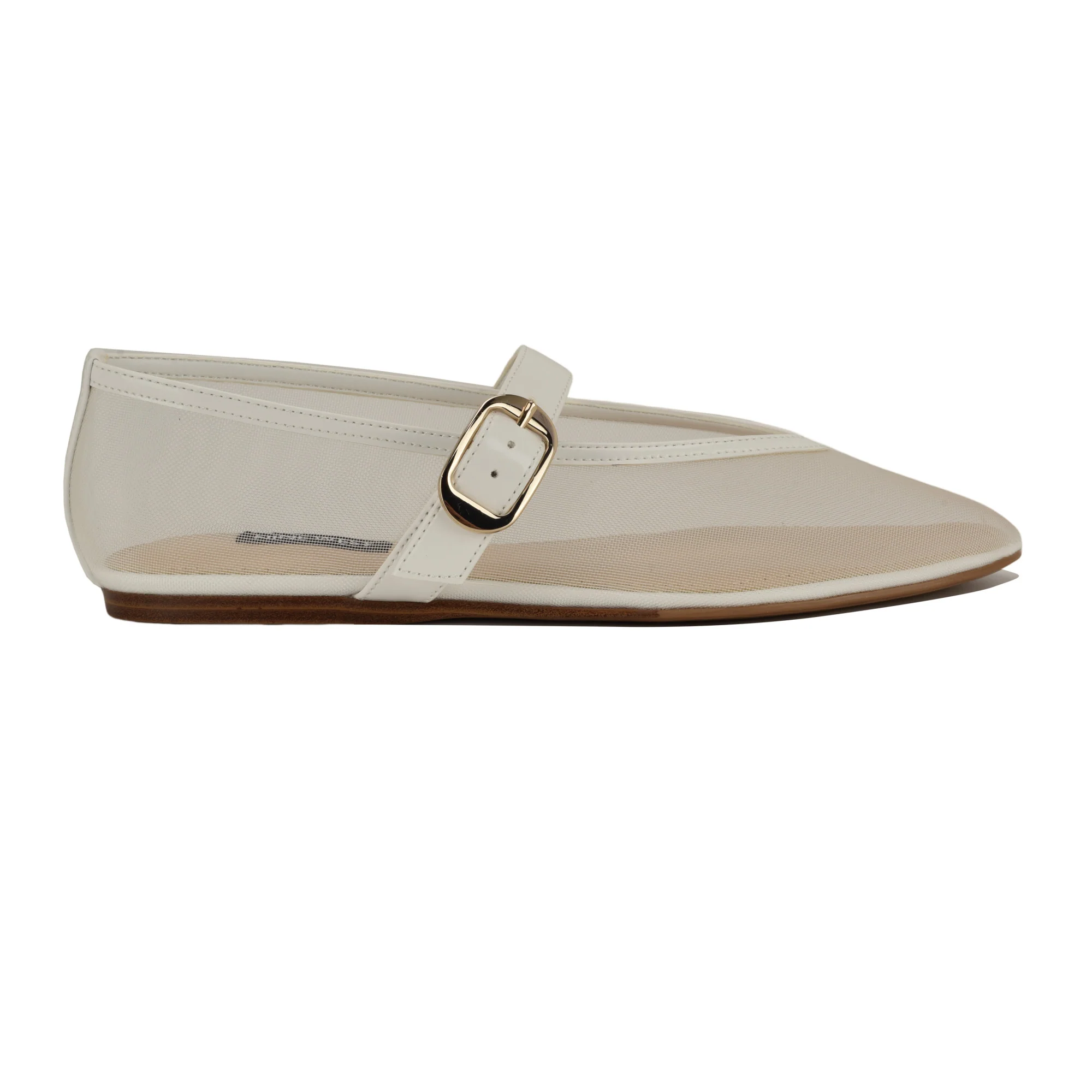 NINE WEST VANCEEN2 WHITE/WHITE/FINE MESH/JC MATTE