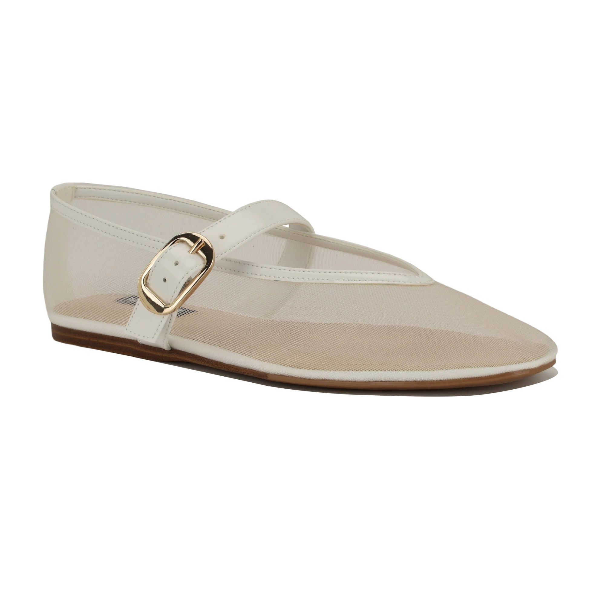NINE WEST VANCEEN2 WHITE/WHITE/FINE MESH/JC MATTE - Image 2