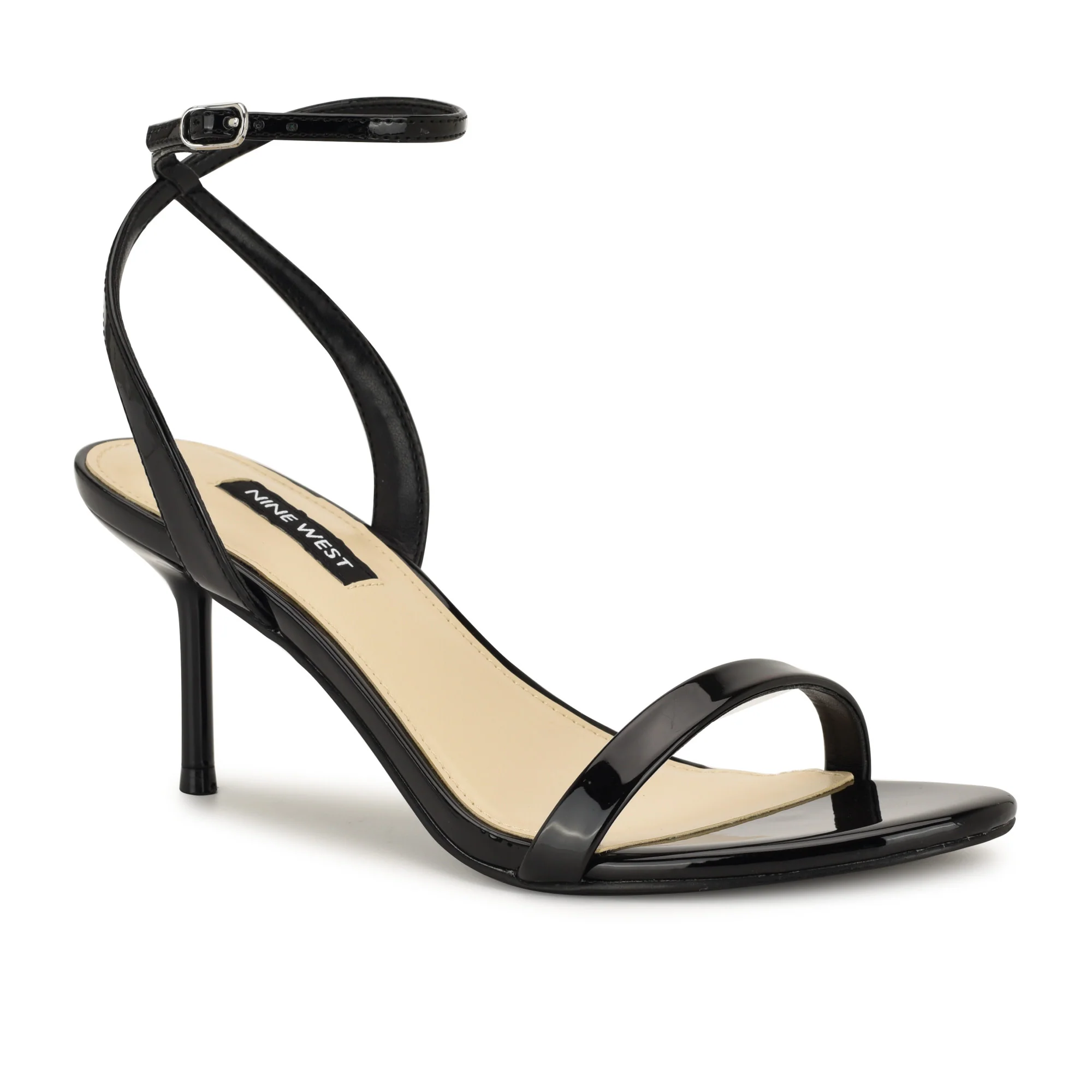NINE WEST WALTZ3 BLACK/SLEEK PATENT PU - Image 2