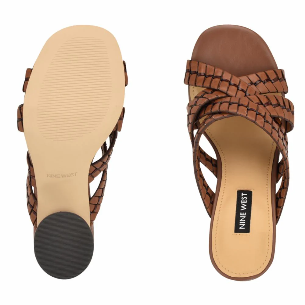 Nine West WENEA3 BROWN85353/JC WOVEN PUTPU - Image 5